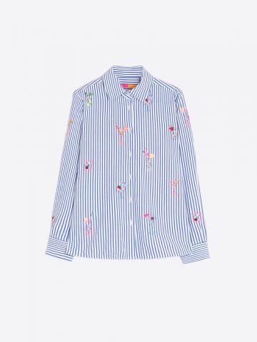 VILAGALLO 32249 ISA EMBROIDERED SHIRT